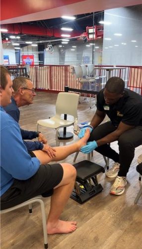 Special Olympics Fit Feet Event 