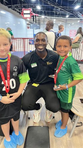 Special Olympics Fit Feet Event