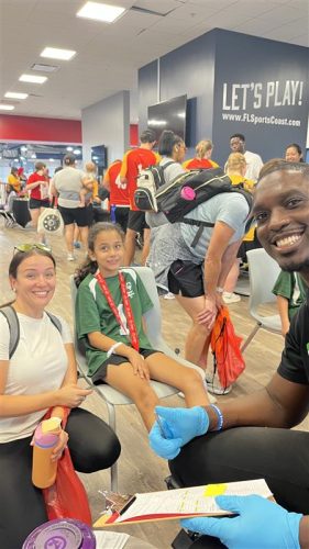 Special Olympics Fit Feet Event
